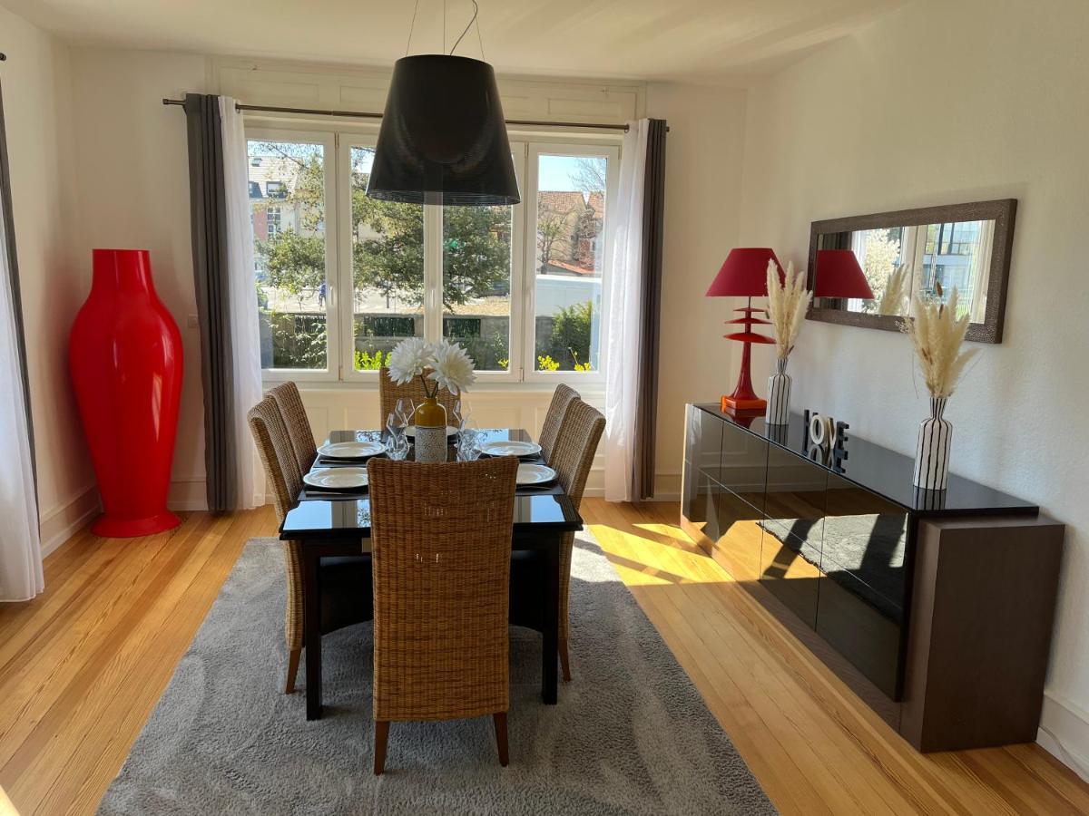 Appartement De Prestige Au Centre Climatise Avec Jardin Prive コルマール エクステリア 写真