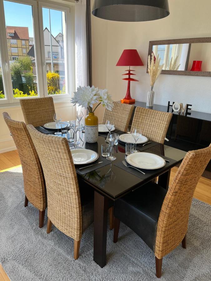 Appartement De Prestige Au Centre Climatise Avec Jardin Prive コルマール エクステリア 写真