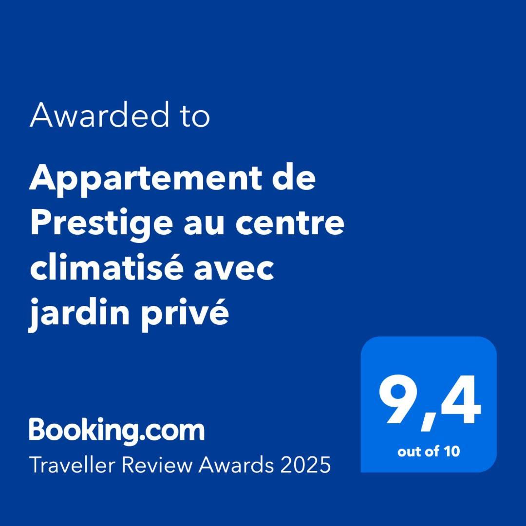 Appartement De Prestige Au Centre Climatise Avec Jardin Prive コルマール エクステリア 写真